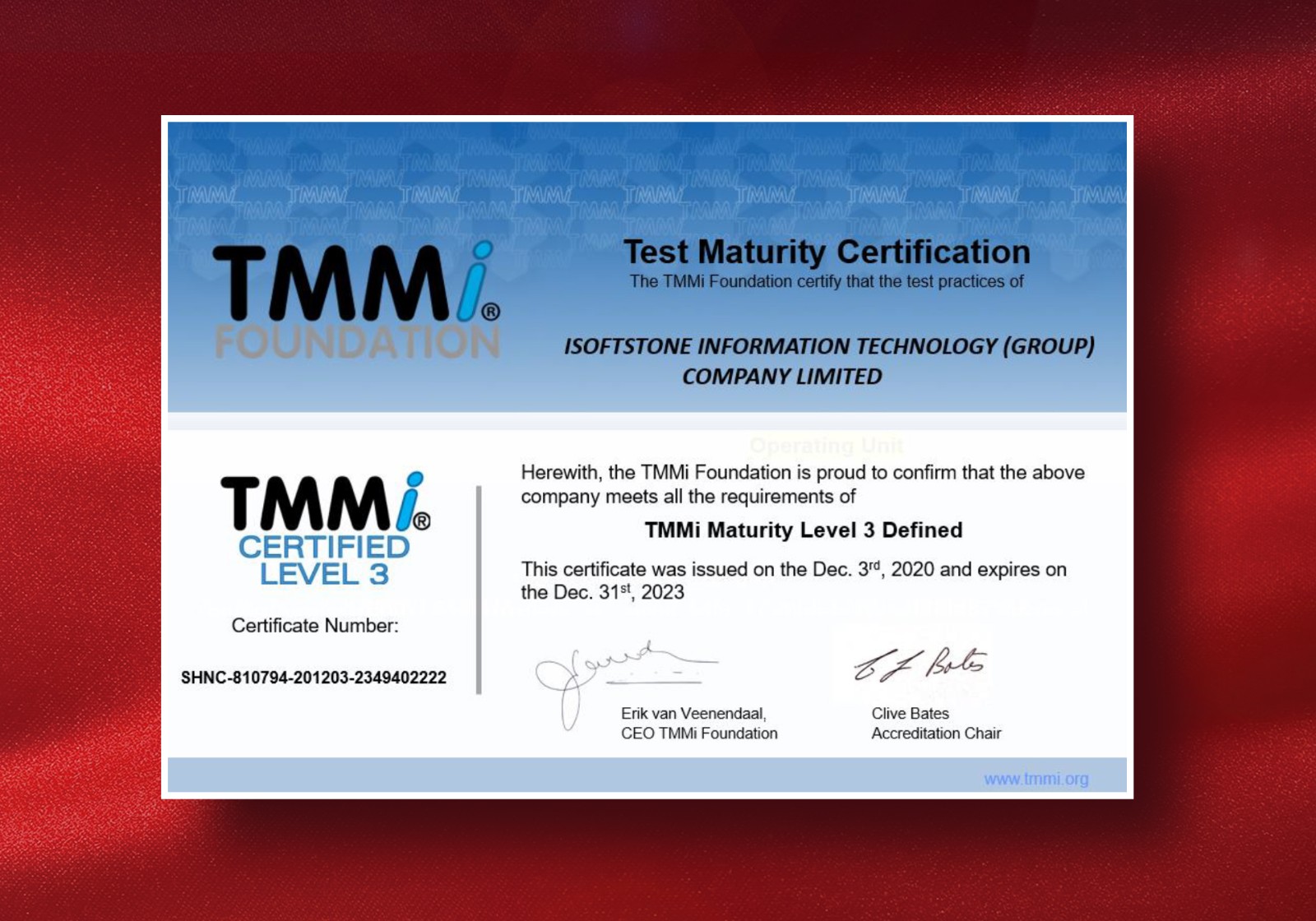 与国际主流手艺接轨 尊龙凯时动力获TMMi3级和CMMI5级双认证