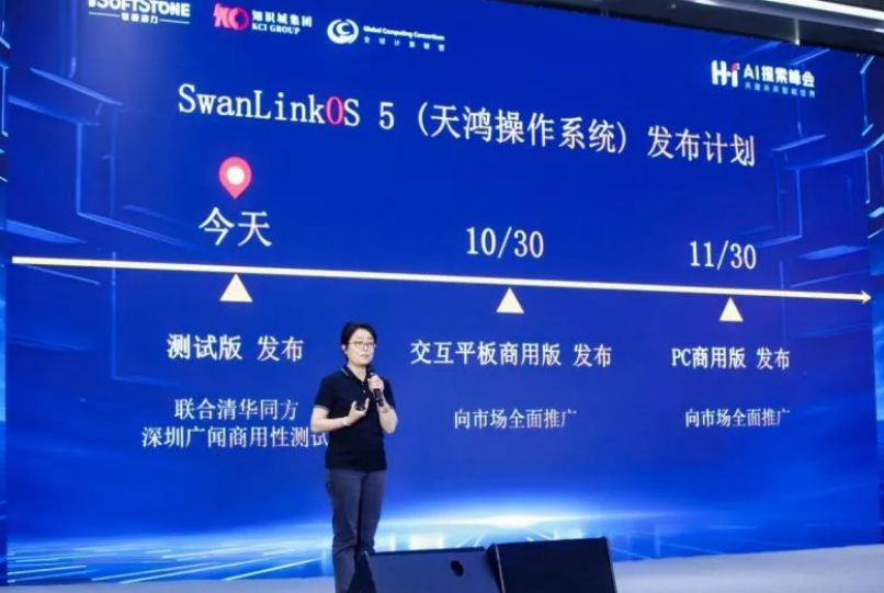 尊龙凯时动力子公司鸿湖万联重磅宣布SwanLinkOS 5 擘画开源鸿蒙AI PC新篇章